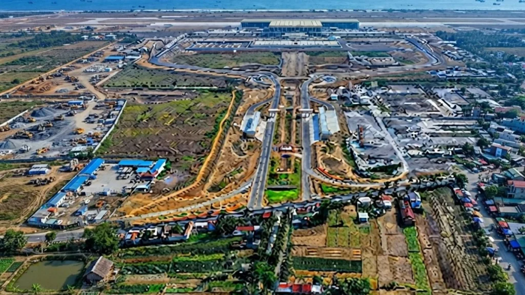 Exterior view of Yogyakarta International Airport terminal building
